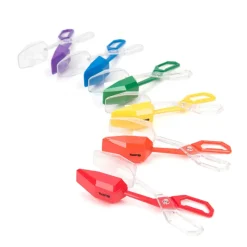 Sale Rainbow Coloured Tongs 6pk Science|Habitats And Observation