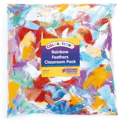 Online Rainbow Craft Feathers Assorted 225g Steam|Festivals & Celebrations