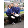 Hot Rainbow Djembe Drum H30cm Percussion Instruments|Multicultural Instruments