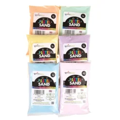 Best Rainbow ECO Eco Craft Sand Assorted Bags 6 x 1kg Outdoor Sand & Water|Festivals & Celebrations