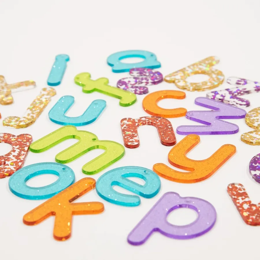 Sale Rainbow Glitter Letters Oracy
