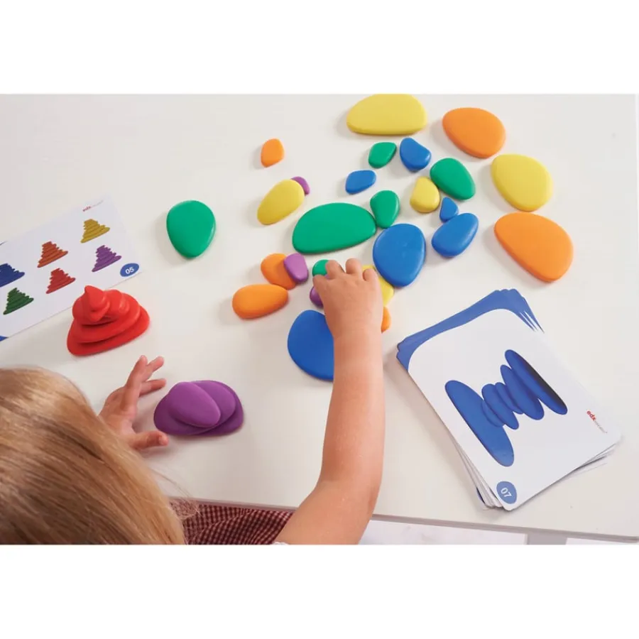 New Rainbow Pebbles Sorting & Classification
