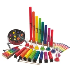 New Rainbow Range Musical Instruments Pack Whole Class Ensemble|Outdoor Music