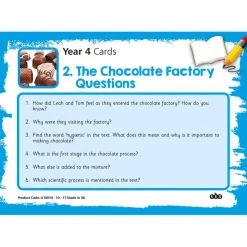 Clearance Reading Comprehension Topic Cards Year 4 Comprehension