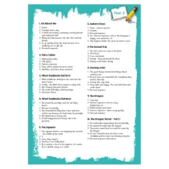 Sale Reading Comprehension Topic Cards Year 2 Comprehension