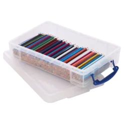Best Really Useful Box Clear Plastic Storage Container Library & Book Storage|Book Storage