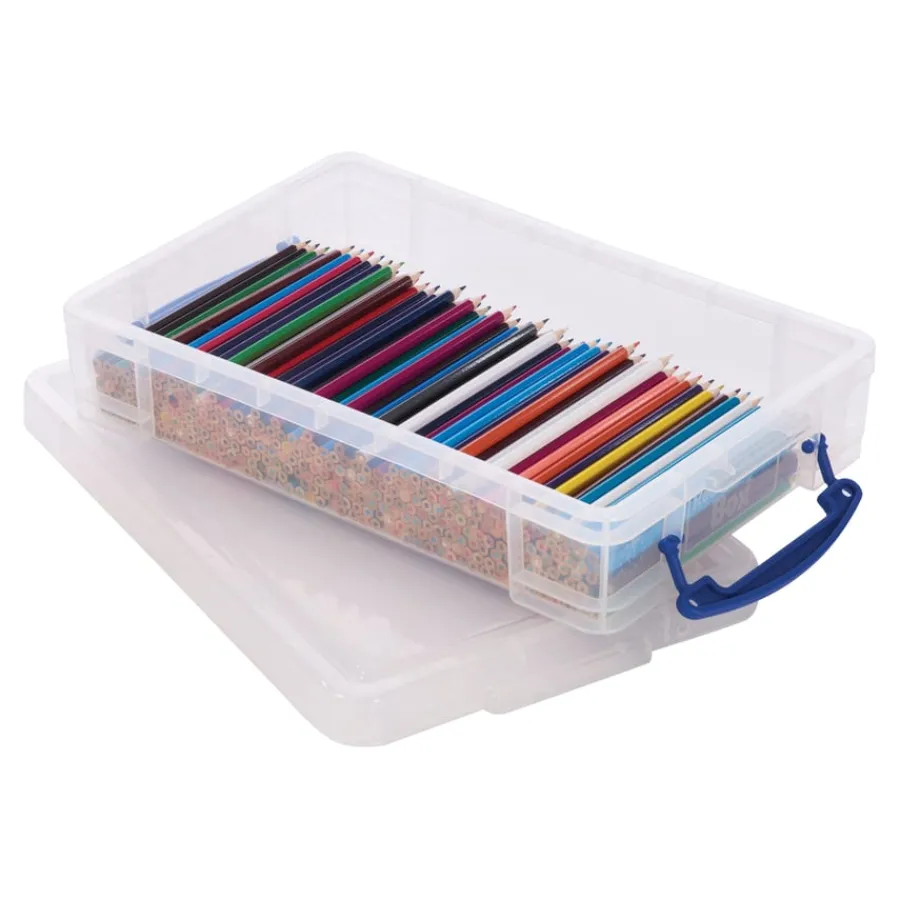 Best Really Useful Box Clear Plastic Storage Container Library & Book Storage|Book Storage