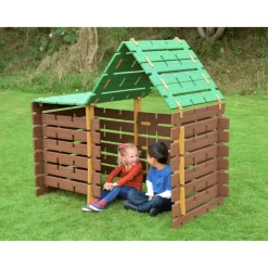Clearance Recycled Constructa Cabin 60pcs Outdoor Environment|Role Play