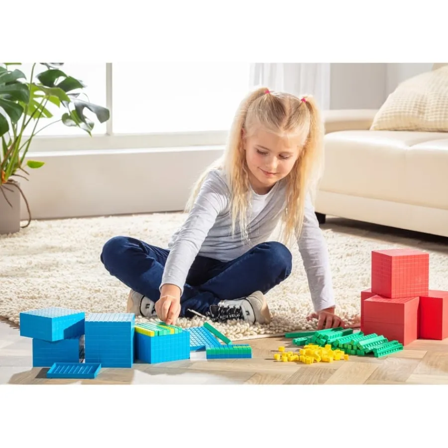 Clearance Re-Plastic Base Ten Class Set 184pcs Number|Maths Essentials