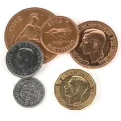 Replica British War Time Coins Second World War|Festivals & Celebrations