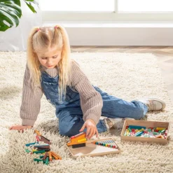 Best RE-Wood® Number Rods 126pcs Exploring Numbers|Number & Place Value