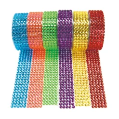 Hot Rhinestone Craft Tape 6pk Festivals & Celebrations|Glue & Adhesives