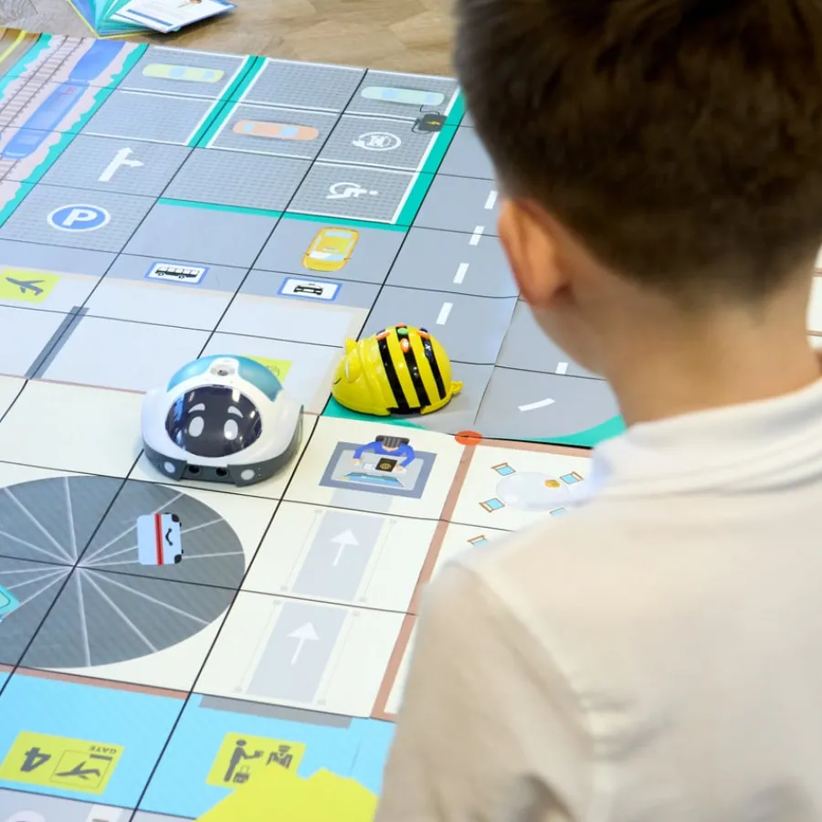 Sale Robotics Mats - At the Airport Programmable Robots|Programming & Control Technology