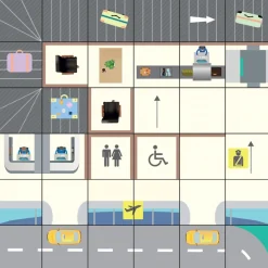Sale Robotics Mats - At the Airport Programmable Robots|Programming & Control Technology