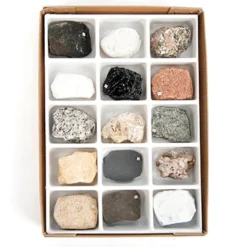 Discount Rock Samples From The UK 15pk Rocks & Fossils