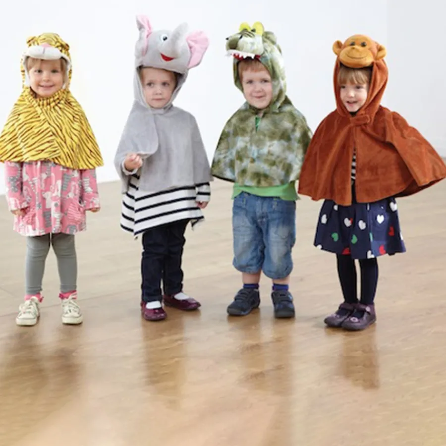 Best Role Play Dressing Up Animal Capes 4pk Shop The Full Range|Dressing Up