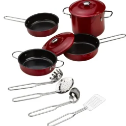 Online Role Play Metal Cooking Accessory Set 11pcs Kitchens & Accessories|Shopping & Food