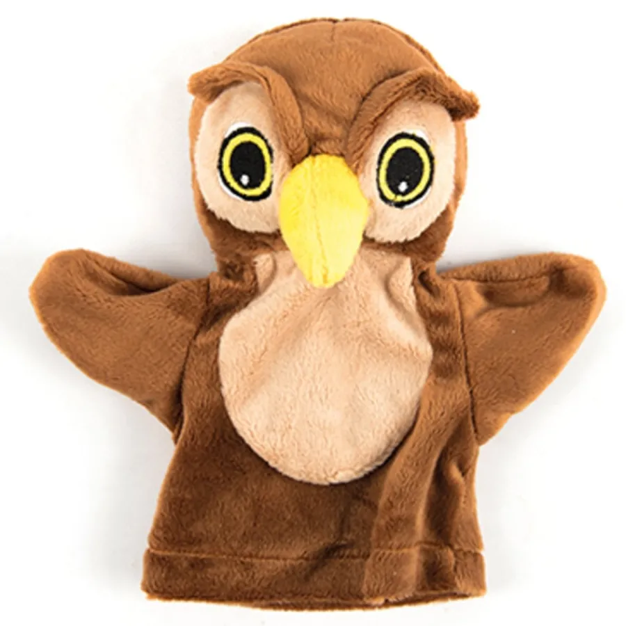 Outlet Role Play Wildlife Puppet Set 5pcs Book & Reading|Puppets & Theatres