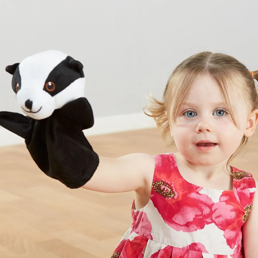 Outlet Role Play Wildlife Puppet Set 5pcs Book & Reading|Puppets & Theatres