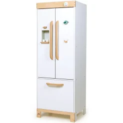 Outlet Role Play Wooden American Fridge Freezer Kitchens & Accessories|Shopping & Food