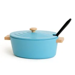 Role Play Wooden Casserole Food Play Set Kitchens & Accessories|Shopping & Food