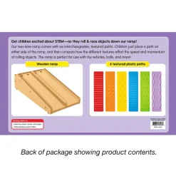 Sale Roll & Race! Activity Ramp Investigating Materials|Touch, Sound & Aromas