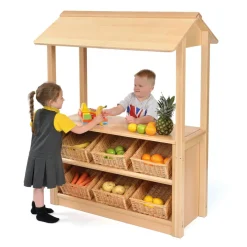 Sale Room Scene Shop with Angled Storage Room Scenes|Play Panels