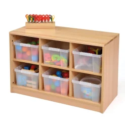 Sale Room Scene Six Tray Storage Unit Role Play Furniture & Accessories|Play Panels