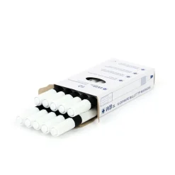 Round Barrel Drywipe Pens Bullet Tip Black Whiteboards|Markers & Highlighters