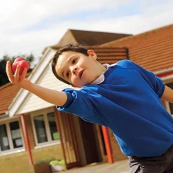 Clearance Rubber Bumpy Reaction Training Balls 4pk Football|Throwing & Catching