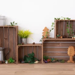 Sale Rustic Crates Set Early Years & Nursery|Storage