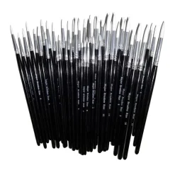 Outlet Sable Substitute Paint Brushes 50pk Paint Pots & Trays|Paint Brushes & Applicators