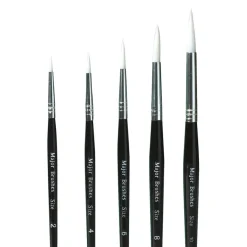 Outlet Sable Substitute Paint Brushes 50pk Paint Pots & Trays|Paint Brushes & Applicators