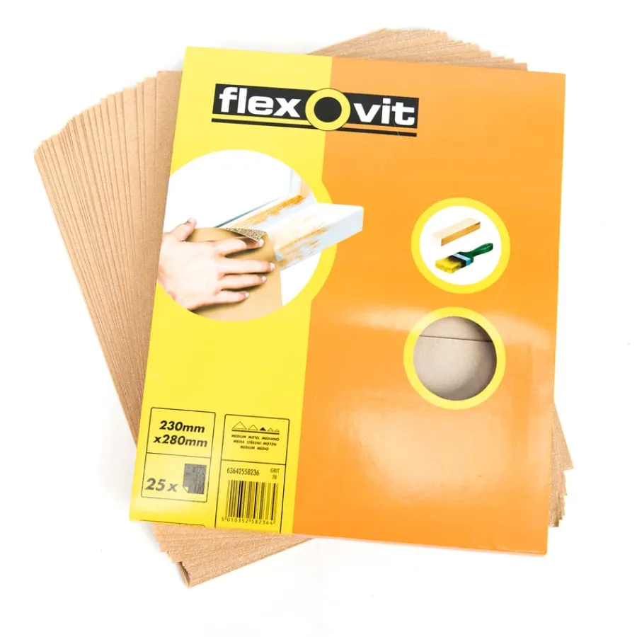 Clearance Sandpaper 25pk Tools