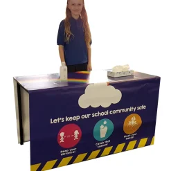Sanitation Station Wipe Clean Table Cover Site Maintenance & Ppe|Site Maintenance & Ppe