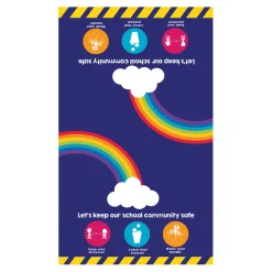 Sanitation Station Wipe Clean Table Cover Site Maintenance & Ppe|Site Maintenance & Ppe