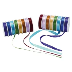 Satin Ribbon Assorted 120m Weaving|Steam