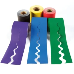 New Scalloped Shape Paper Border Roll 57mm x 50m Display|Paper & Display Resources