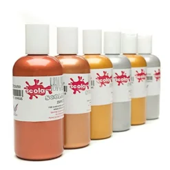 Outlet Scolamelt Metallic Paint Set Assorted 150ml 6pk Festivals & Celebrations|Outdoor Art
