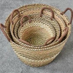 Online Seagrass Baskets 4pk Brown Shop The Full Range|Early Years & Nursery