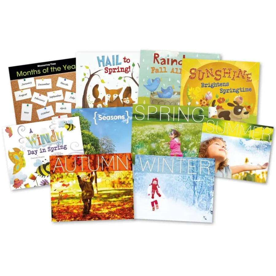 New Seasons Book Pack KS1 10pk Geography Books|Non-Fiction Books