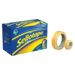 Online Sellotape® Original Golden Tape 18mm x 66m 8pk Glue & Adhesives|Adhesives