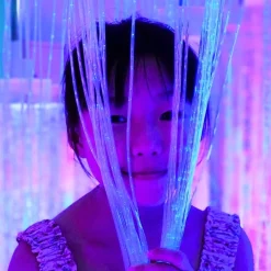 Sensory Fibre Optic Curtain Ring Light Up Learning|Touch, Sound & Aromas