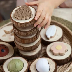 Online Sensory Nature Feel & Find Tactile Matching Game 24pk Calming & Fidgets|Gross & Fine Motor Skills