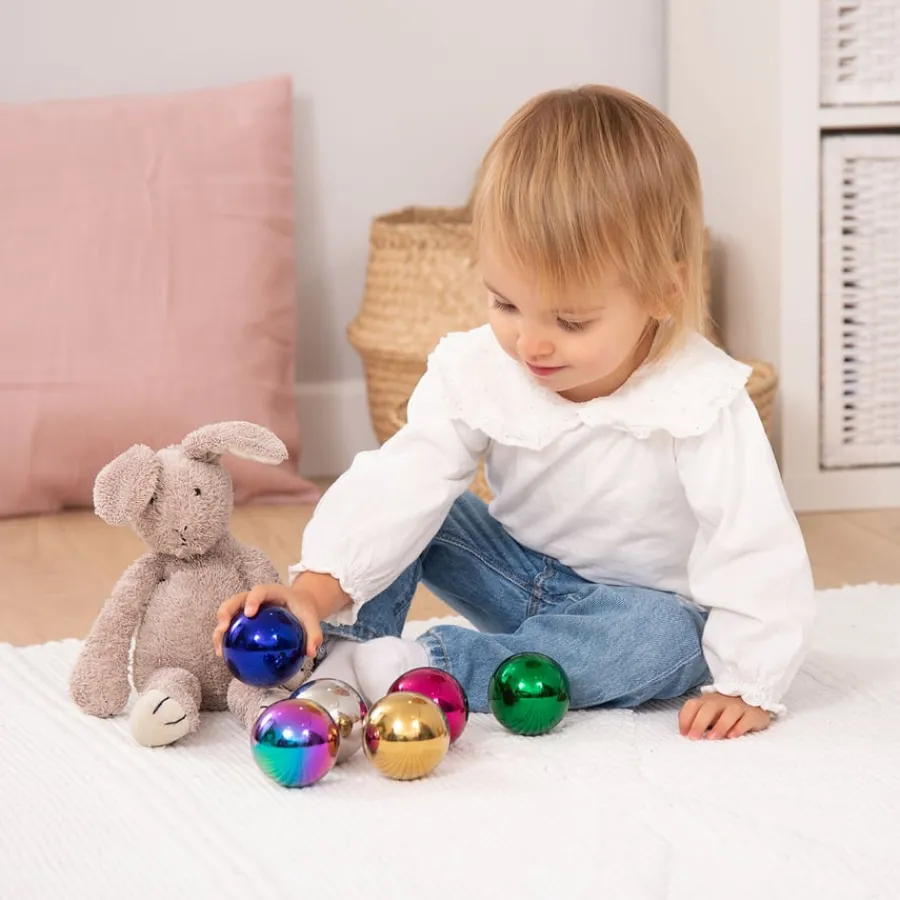 Sensory Reflective Colour Mystery Balls 6pk Shop The Full Range|Curious Baby