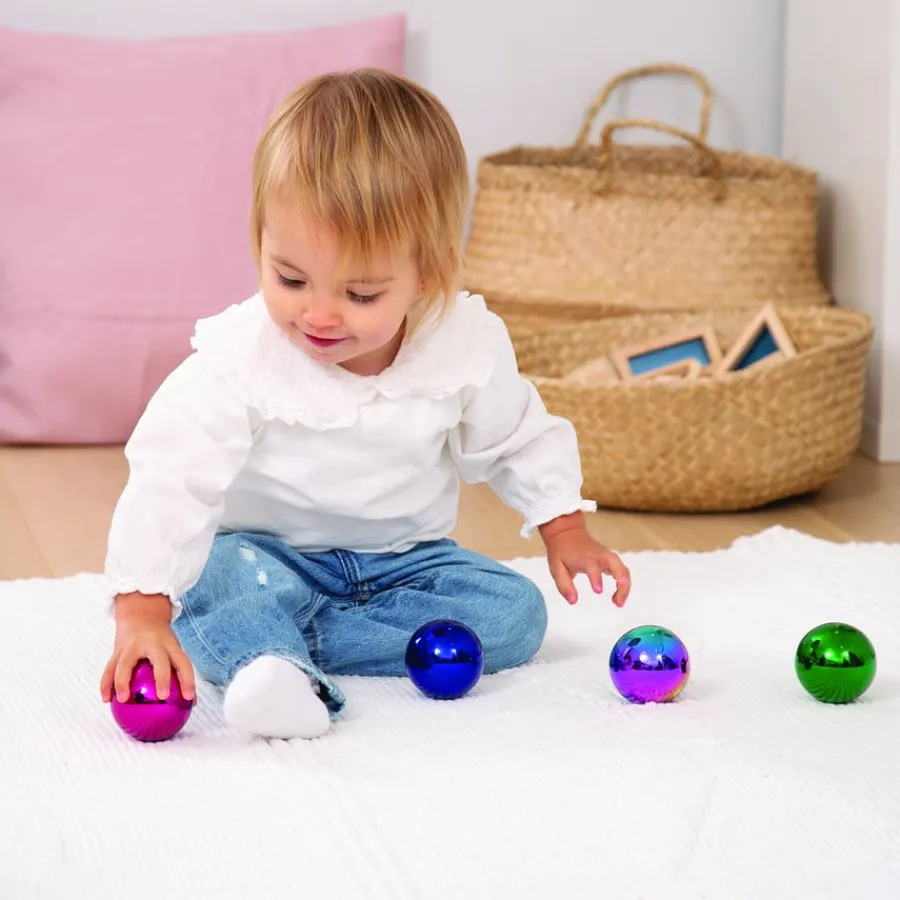 Sensory Reflective Colour Mystery Balls 6pk Shop The Full Range|Curious Baby