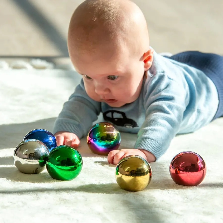 Sensory Reflective Colour Mystery Balls 6pk Shop The Full Range|Curious Baby