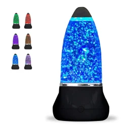 Hot Sensory Volcano Glitter Lamp Light Up Learning|Technology