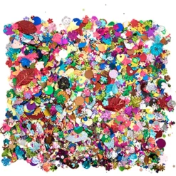 Outlet Sequins and Spangles Assorted 500g Steam|Festivals & Celebrations