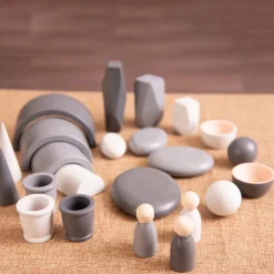 Outlet Shades of Wooden Tonal Collection Figures|Loose Parts